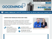 Tablet Screenshot of goodwinds.com
